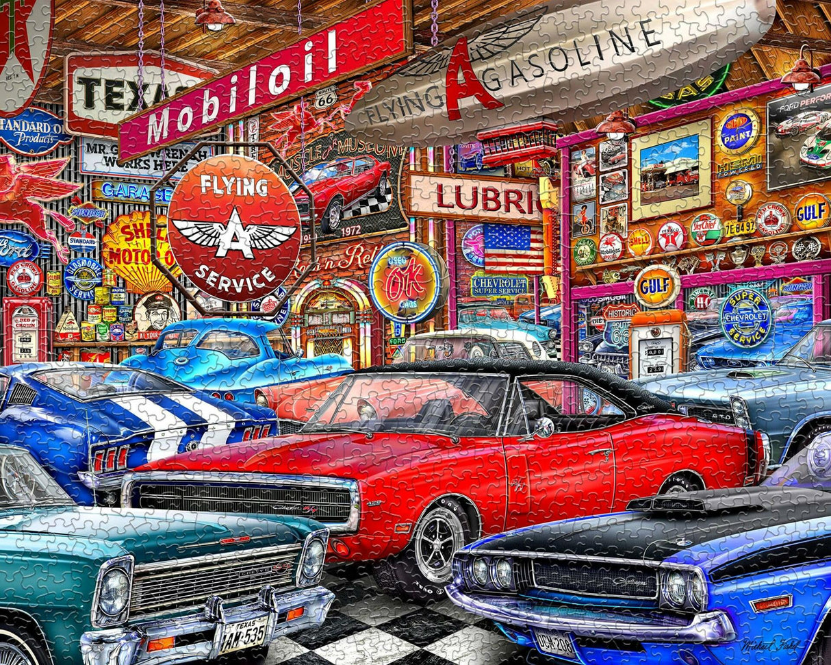 Springbok Muscle Car Museum 1000Pc