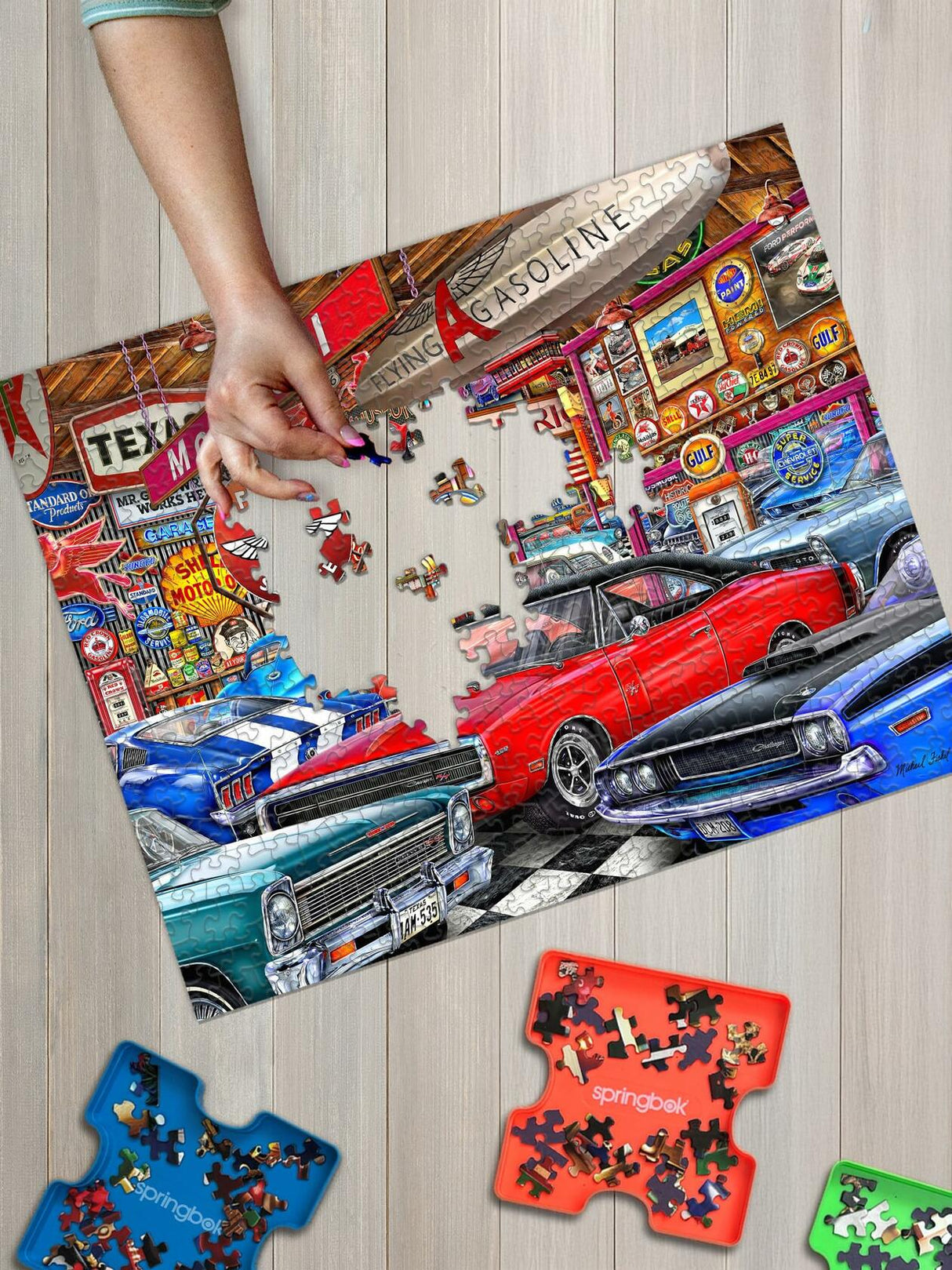 Springbok Muscle Car Museum 1000Pc
