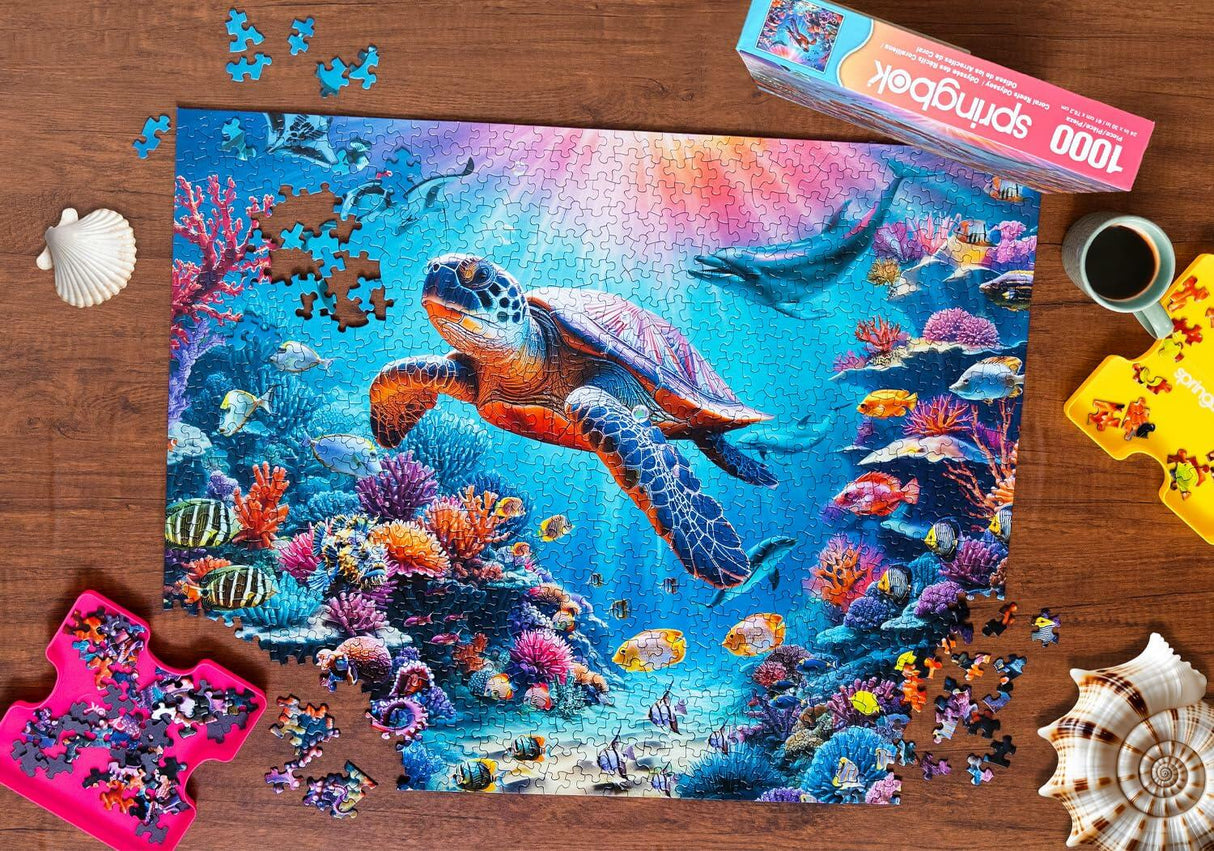 Springbok Coral Reefs Odyssey Limited Release 1000Pc