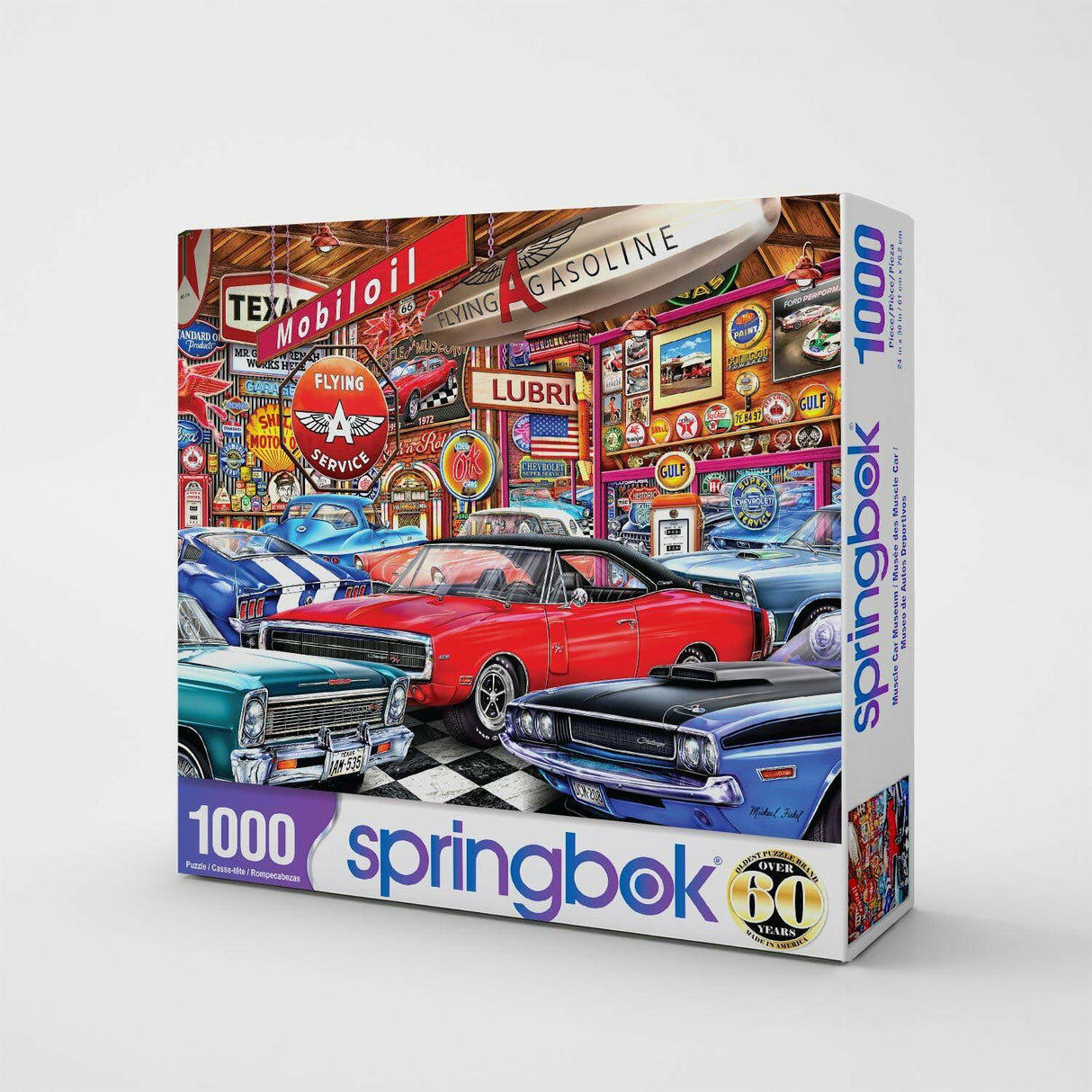 Springbok Muscle Car Museum 1000Pc