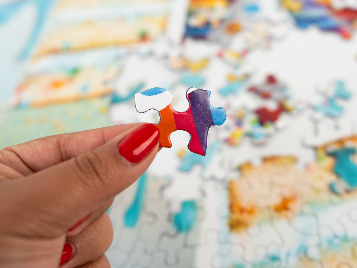 Springbok Birthday Cake 500Pc