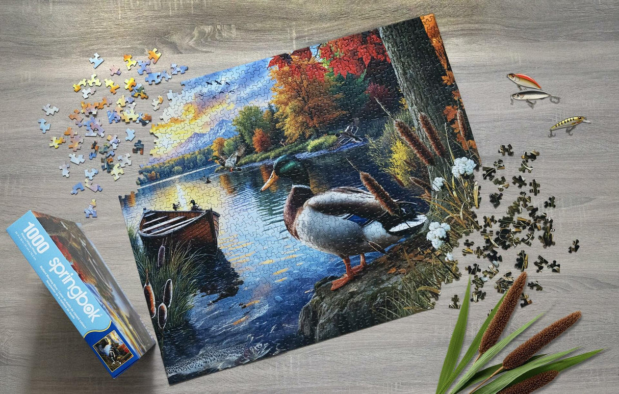 Springbok Mallard Morning Glow Limited Release 1000Pc