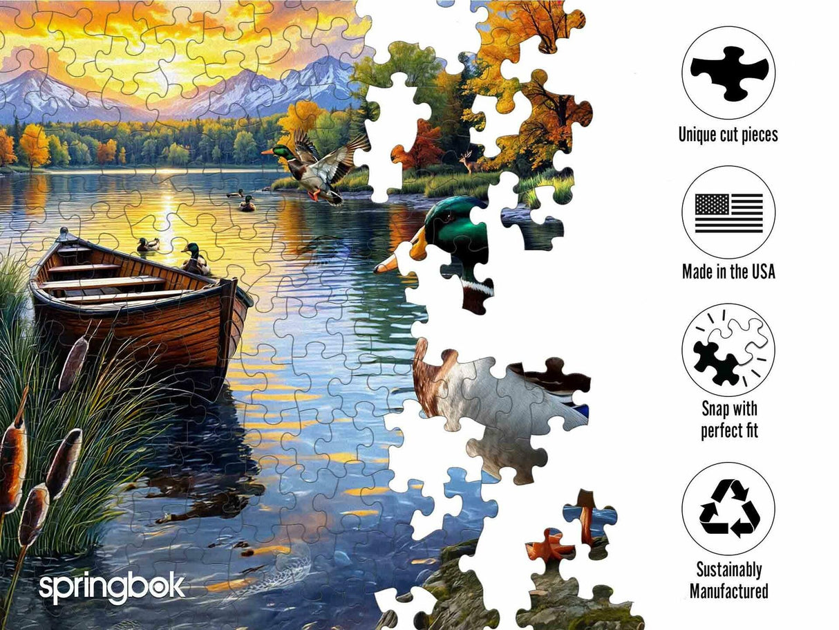 Springbok Mallard Morning Glow Limited Release 1000Pc