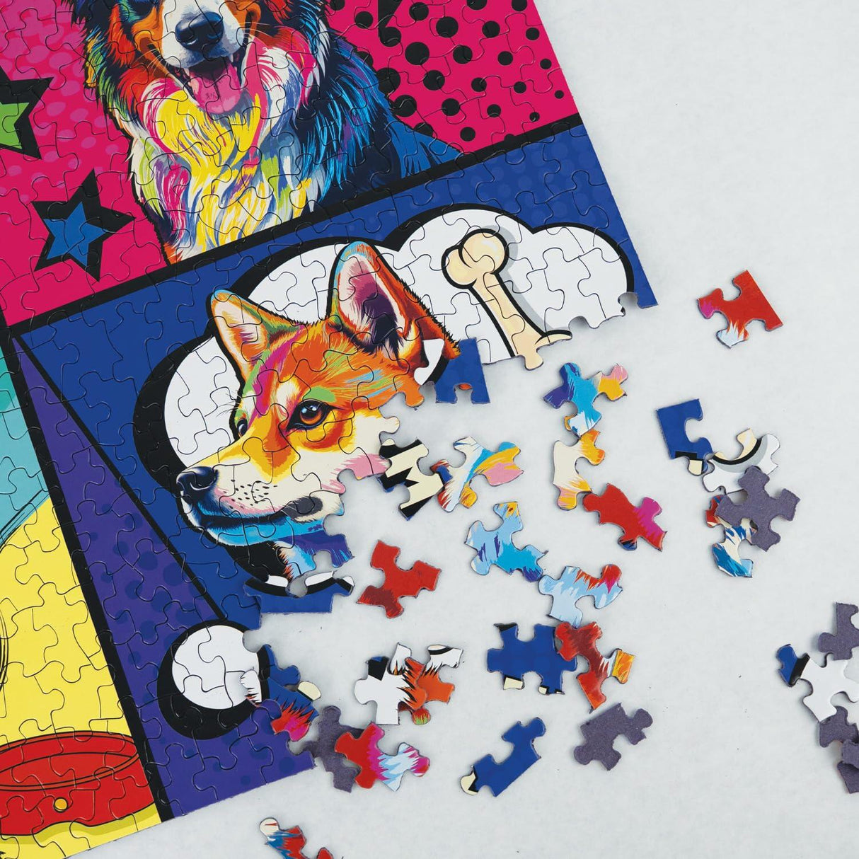 Springbok Pop Art Pups Limited Release 1000Pc