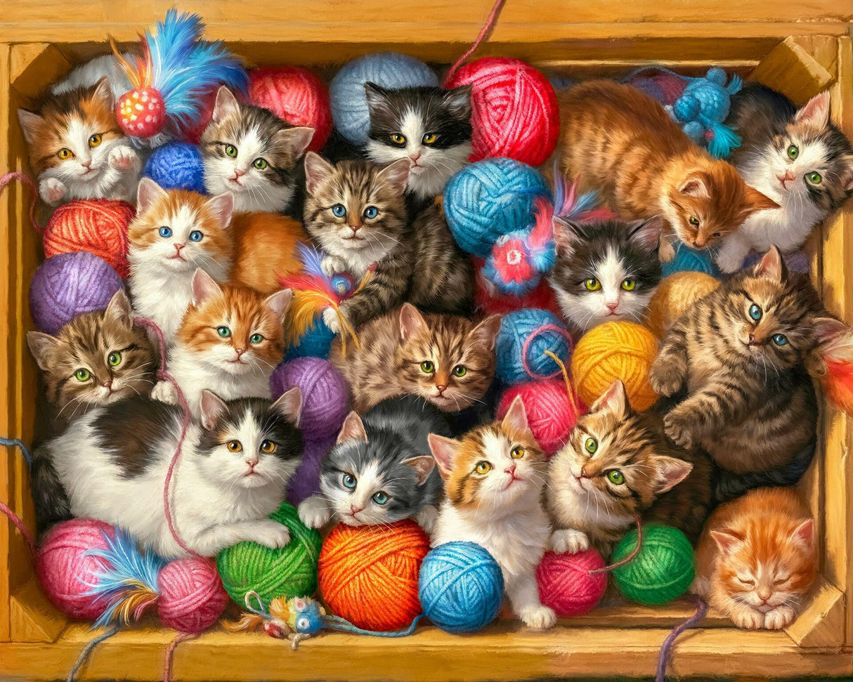 Springbok Kittens Galore 1000Pc