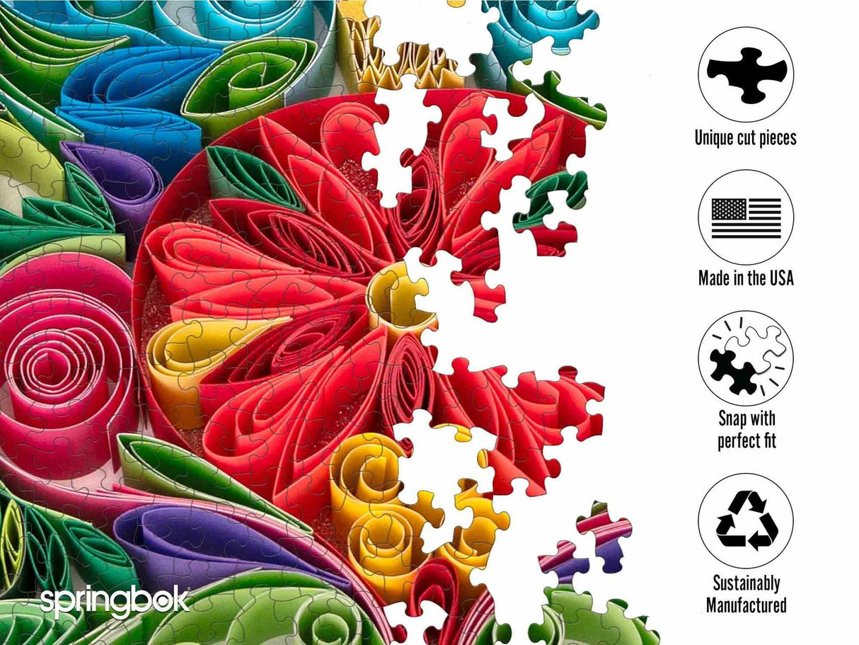 Springbok Holiday Quilling Art 1000Pc