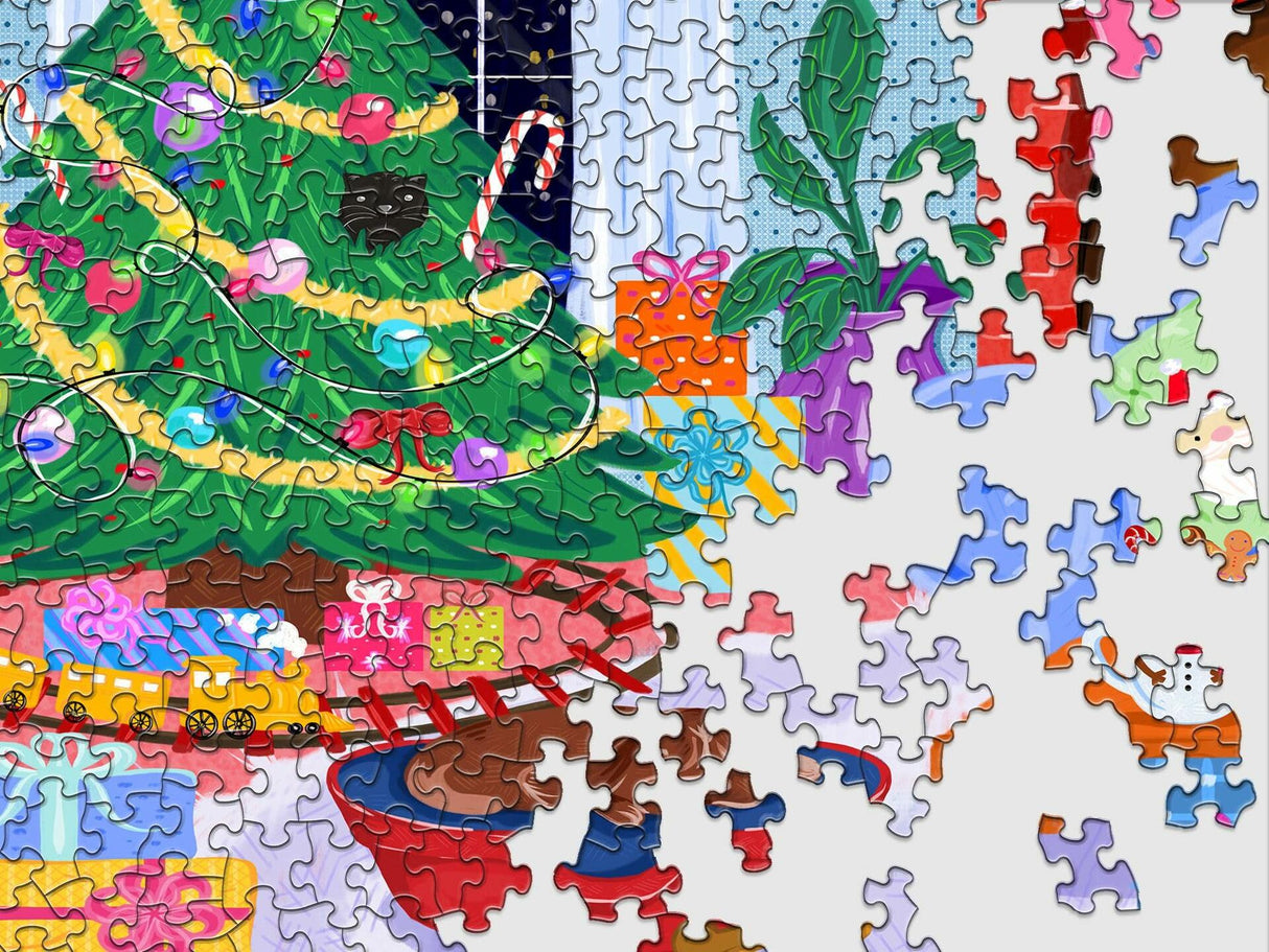 STOCKING AND SNUGGLES 500PC