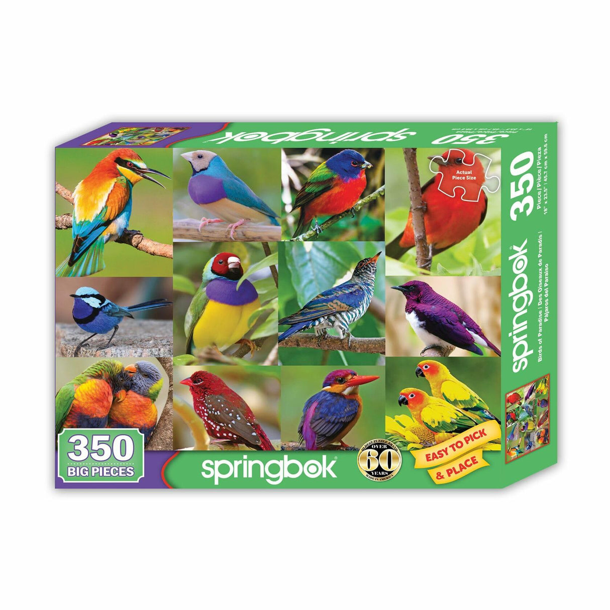 Springbok Birds Of Paradise 350 Piece Jigsaw Puzzle