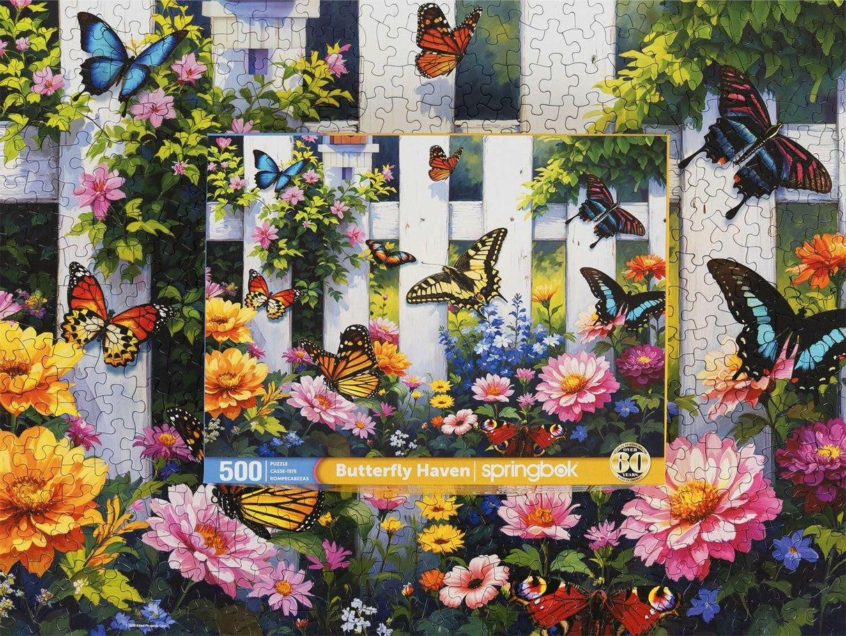 Springbok Butterfly Haven 500Pc
