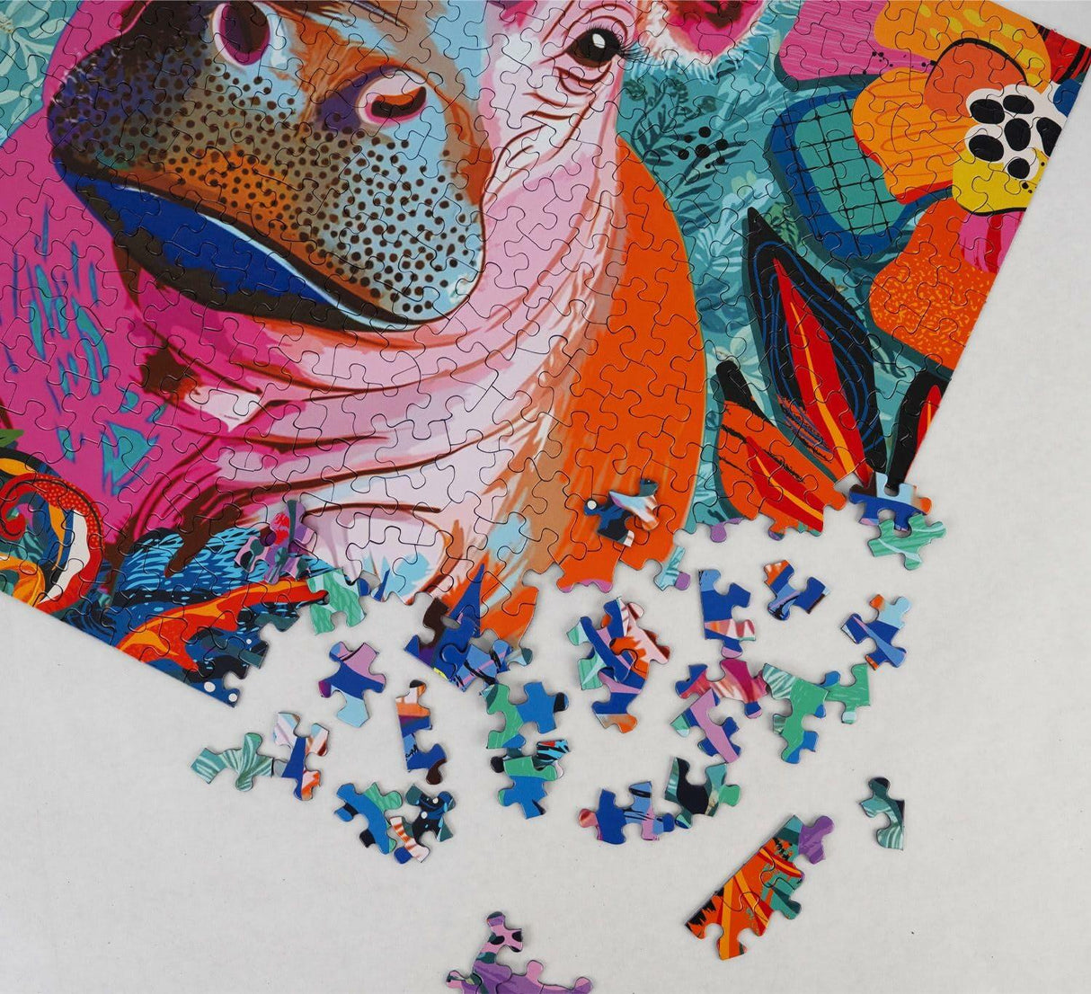 Springbok Floral Hippo Pop Limited Release 500Pc