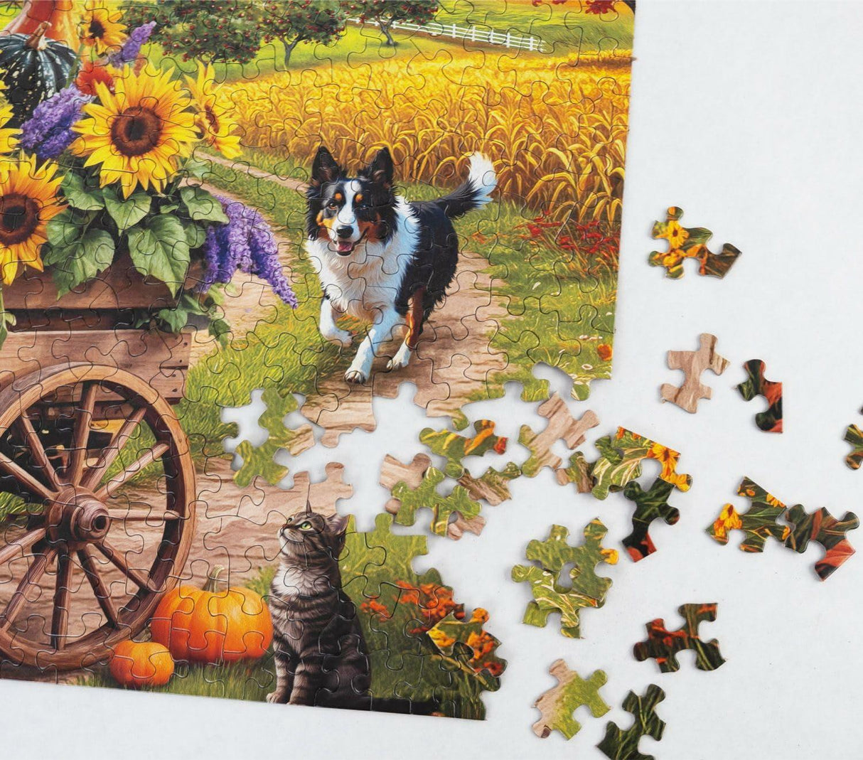 Springbok Fall Wagon Wonders 500Pc