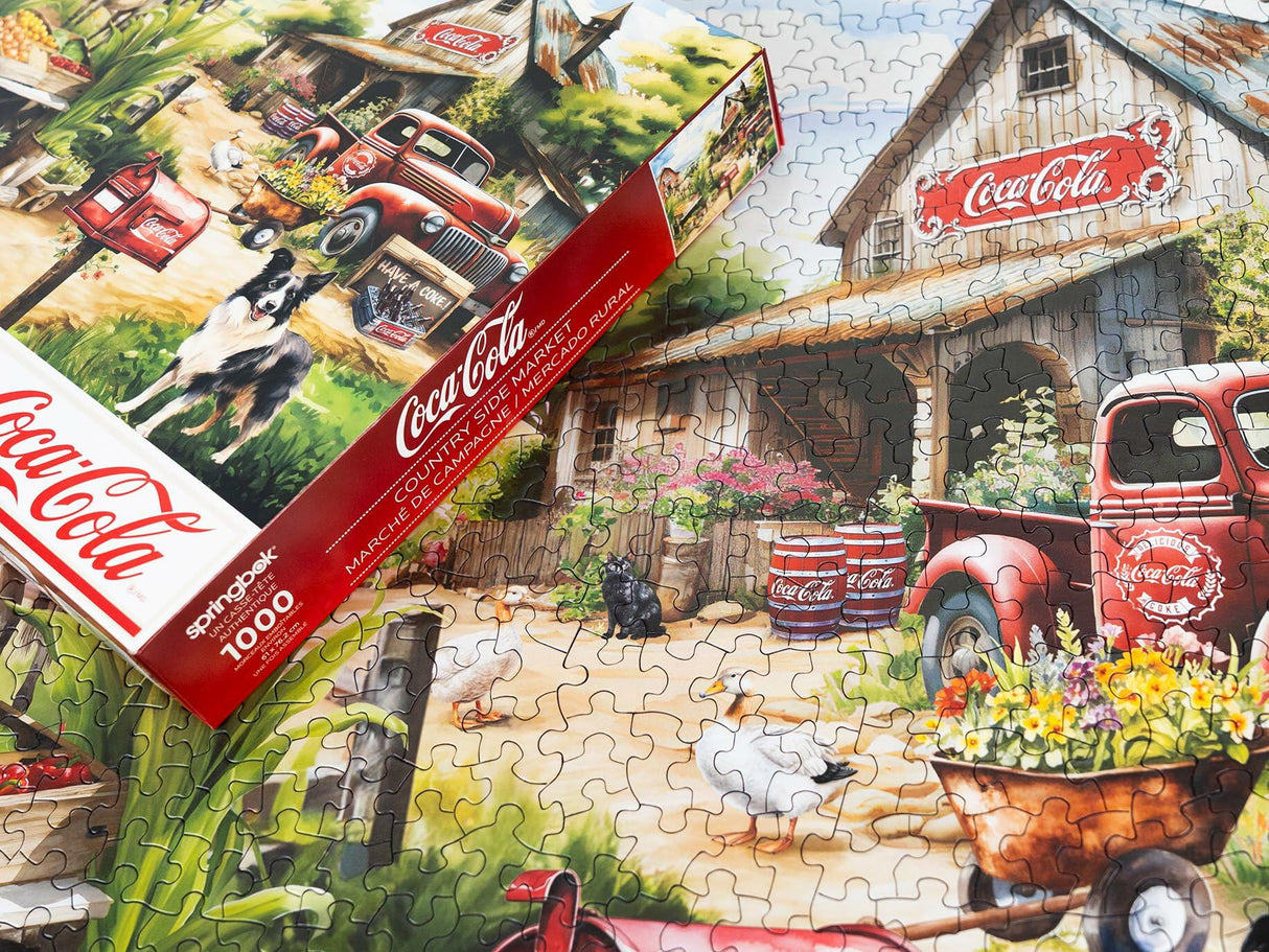 Springbok Country Side Market 1000Pc