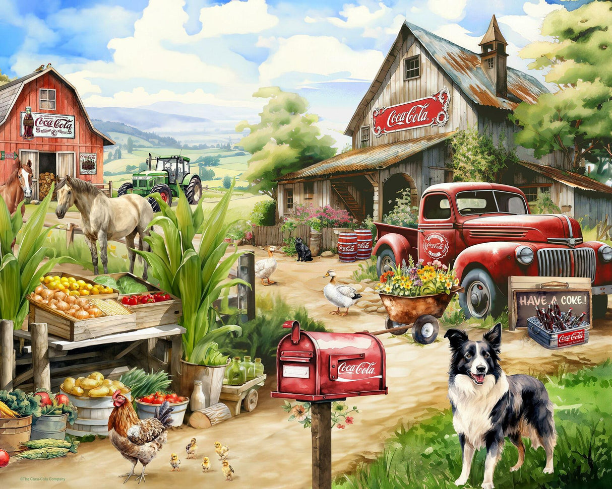 Springbok Country Side Market 1000Pc