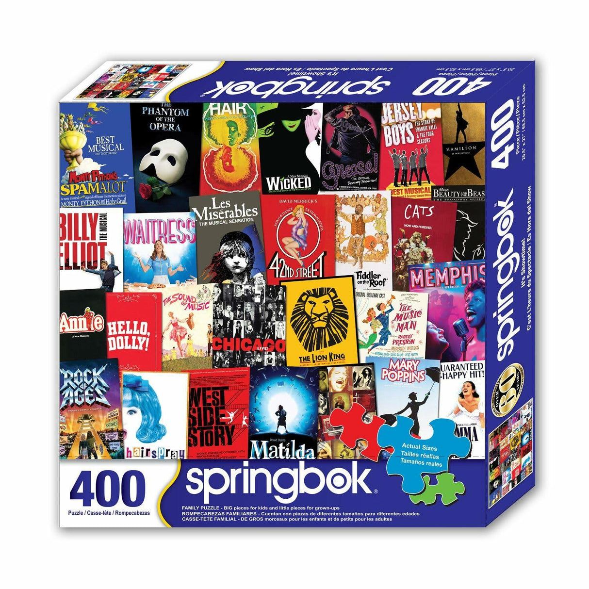 Springbok It'S Showtime 400 Pc Puzzle