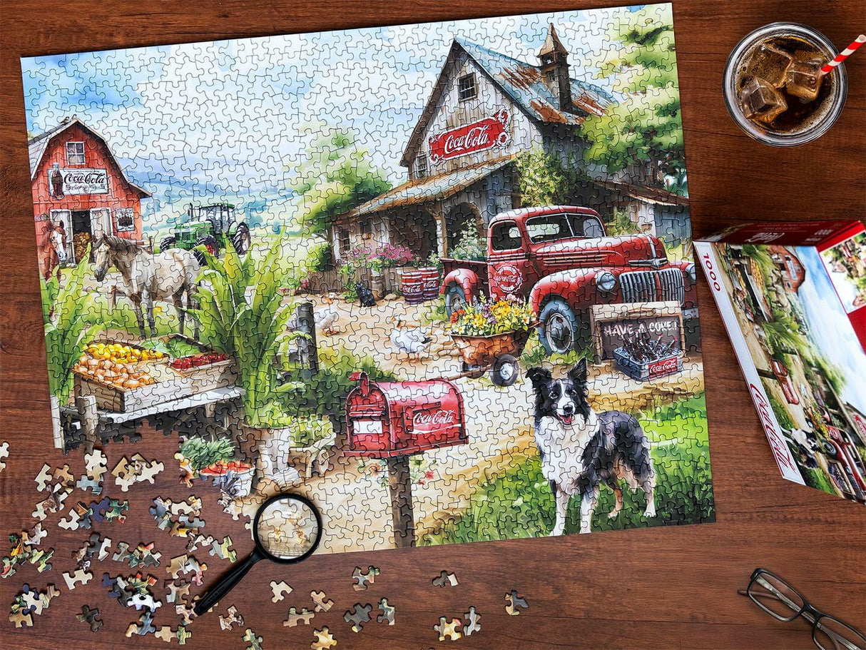 Springbok Country Side Market 1000Pc
