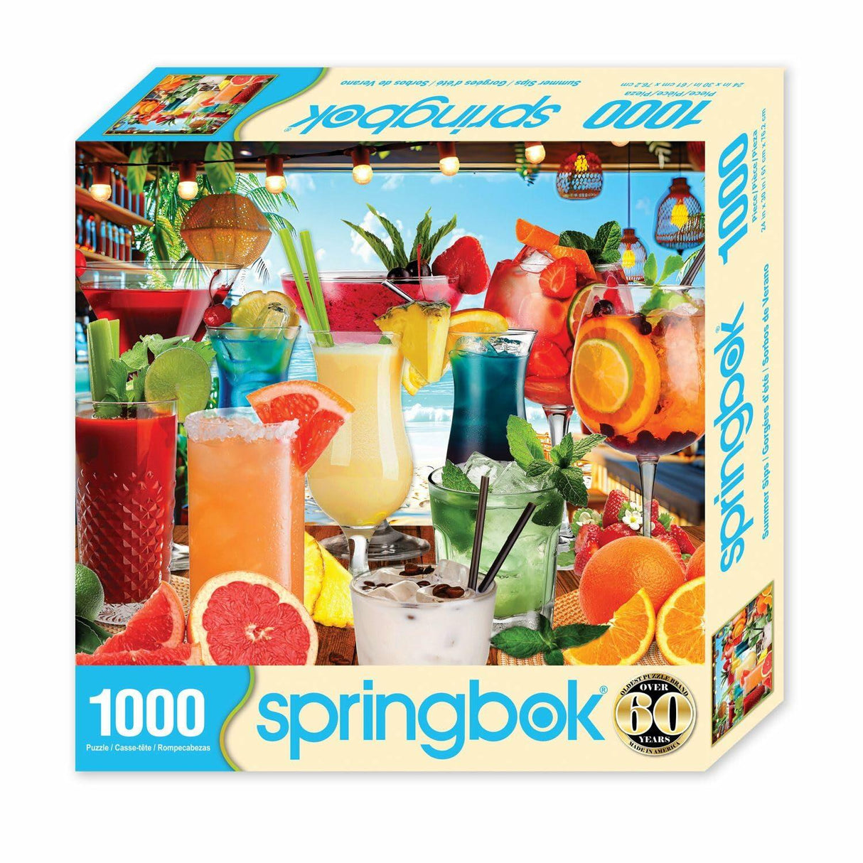 Springbok Summer Sips 1000Pc