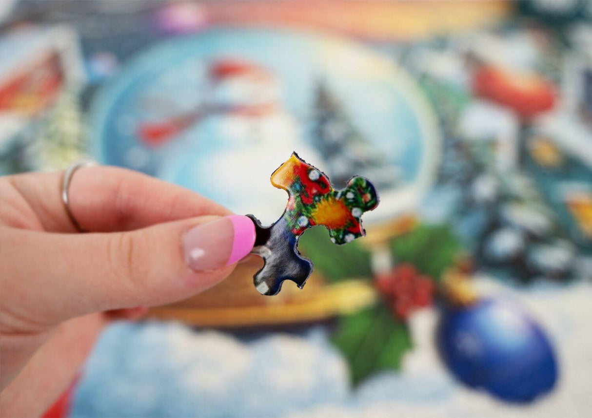 Springbok Snowman Snow Globe 1000Pc