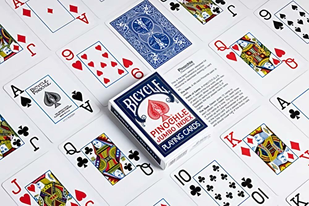BICYCLE PINOCHLE JUMBO INDEX