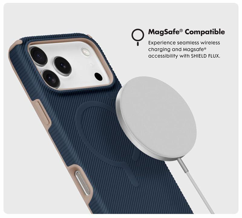 Laut - Shield Flux MagSafe Case for Apple iPhone 17 Pro Max - Soft Blossom