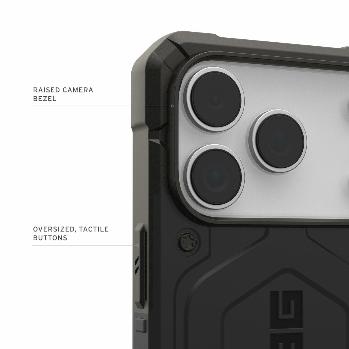 Urban Armor Gear (UAG) - Pathfinder MagSafe Case for Apple iPhone 17 Pro - Black