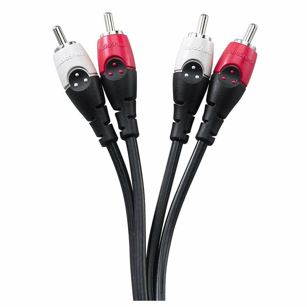 RadioShack RCA Plug to RCA Plug Stereo Audio Cable 4200487