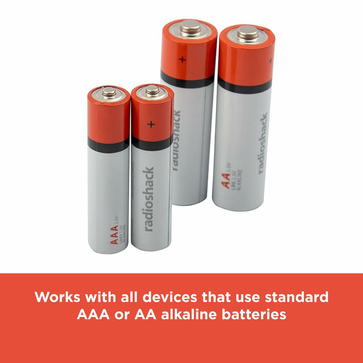 RadioShack Batteries alkaline (12AA + 12AAA) / 2309311 / 24 Pack