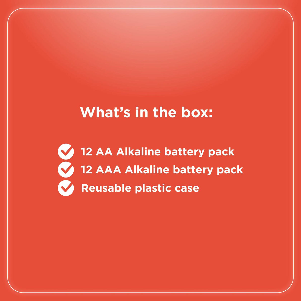 RadioShack Batteries alkaline (12AA + 12AAA) / 2309311 / 24 Pack