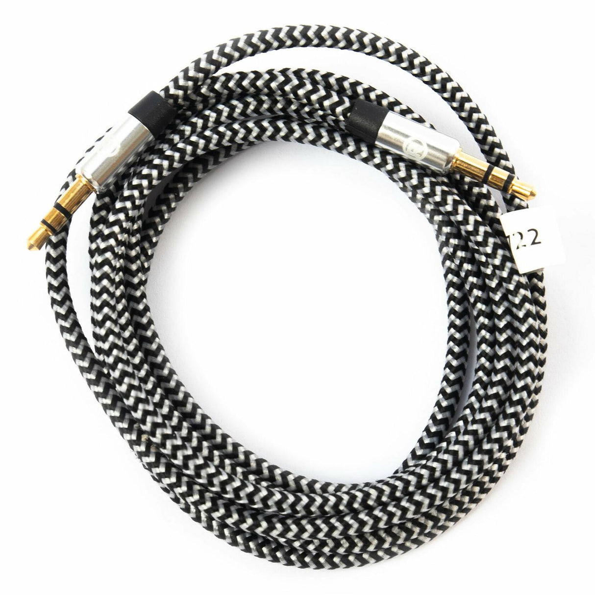 RadioShack 3.5mm Male to Male Braided Cable - 1.8m (6 Feet) 4203230