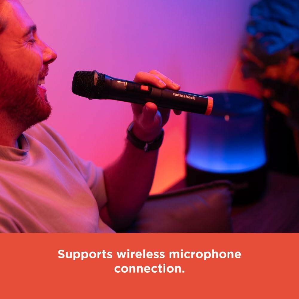 RadioShack 60W Wireless Speaker with 360¡ RGB Lights 4001785