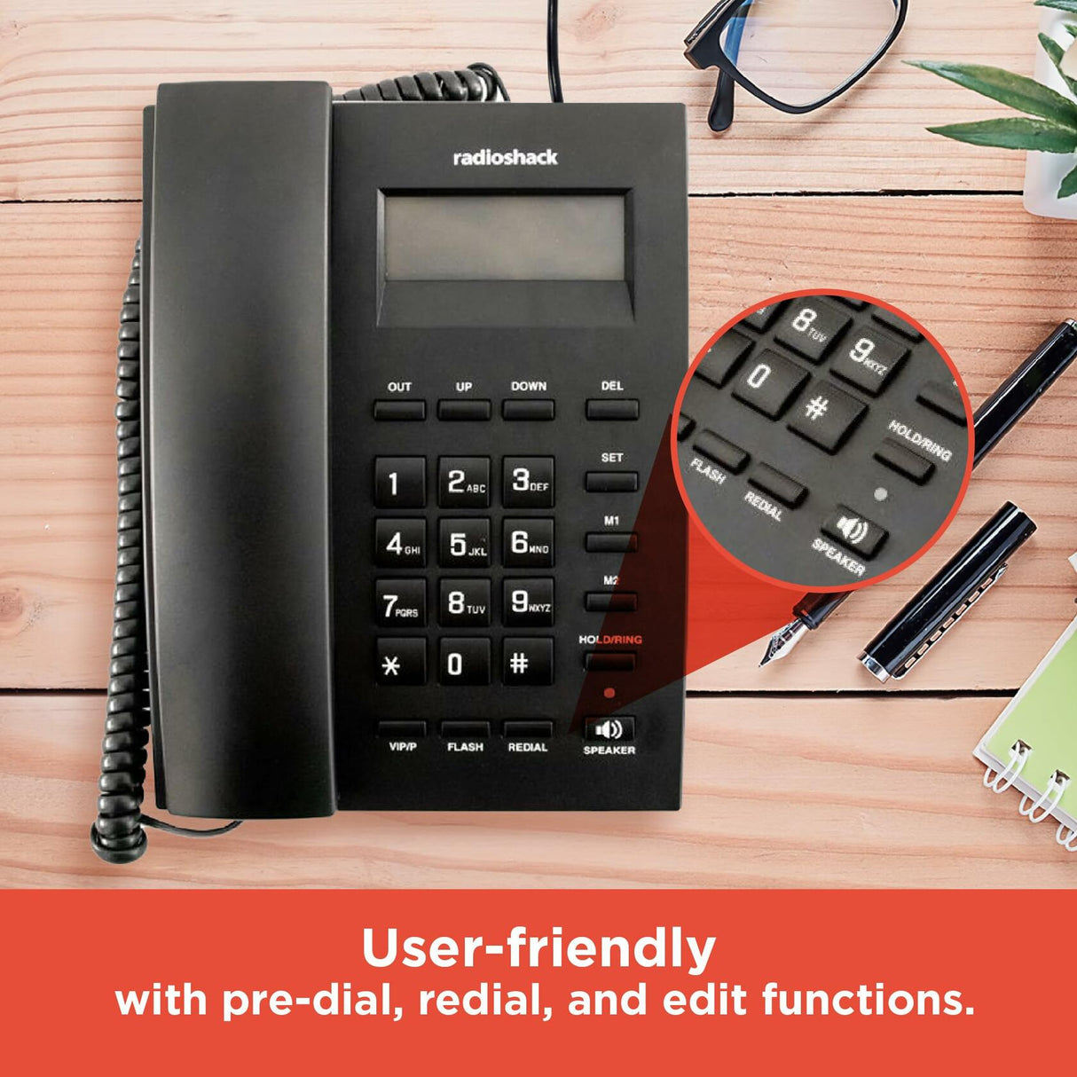 RadioShack Corded Phone 4304325