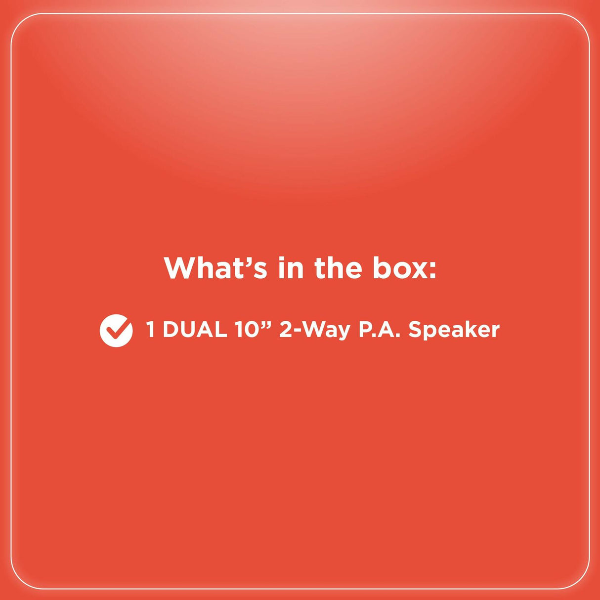 RadioShack Dual Active 10" Bluetooth Speaker 4001958