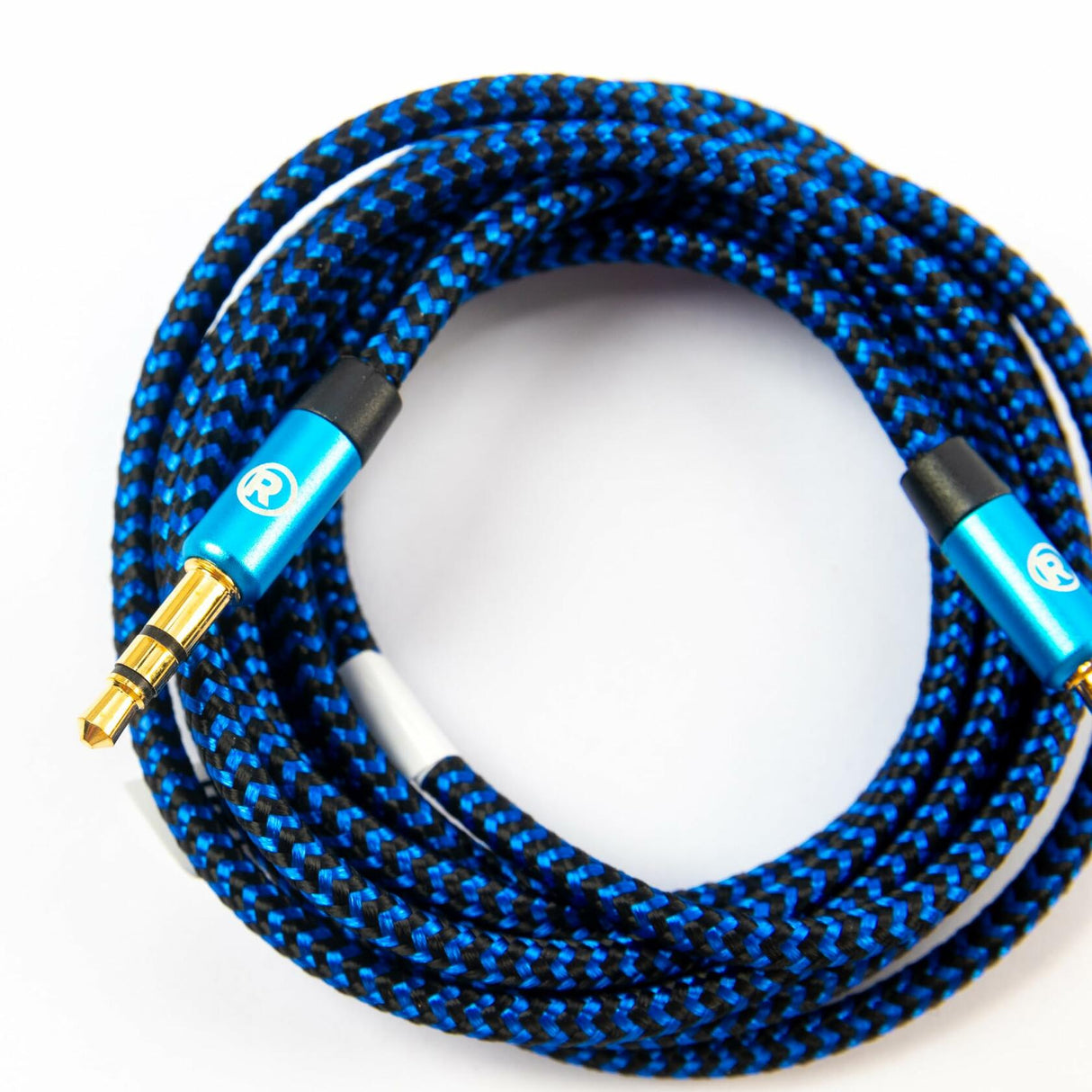 RadioShack 3.5mm Male to Male Braided Cable - 1.8m (6 Feet) 4203229