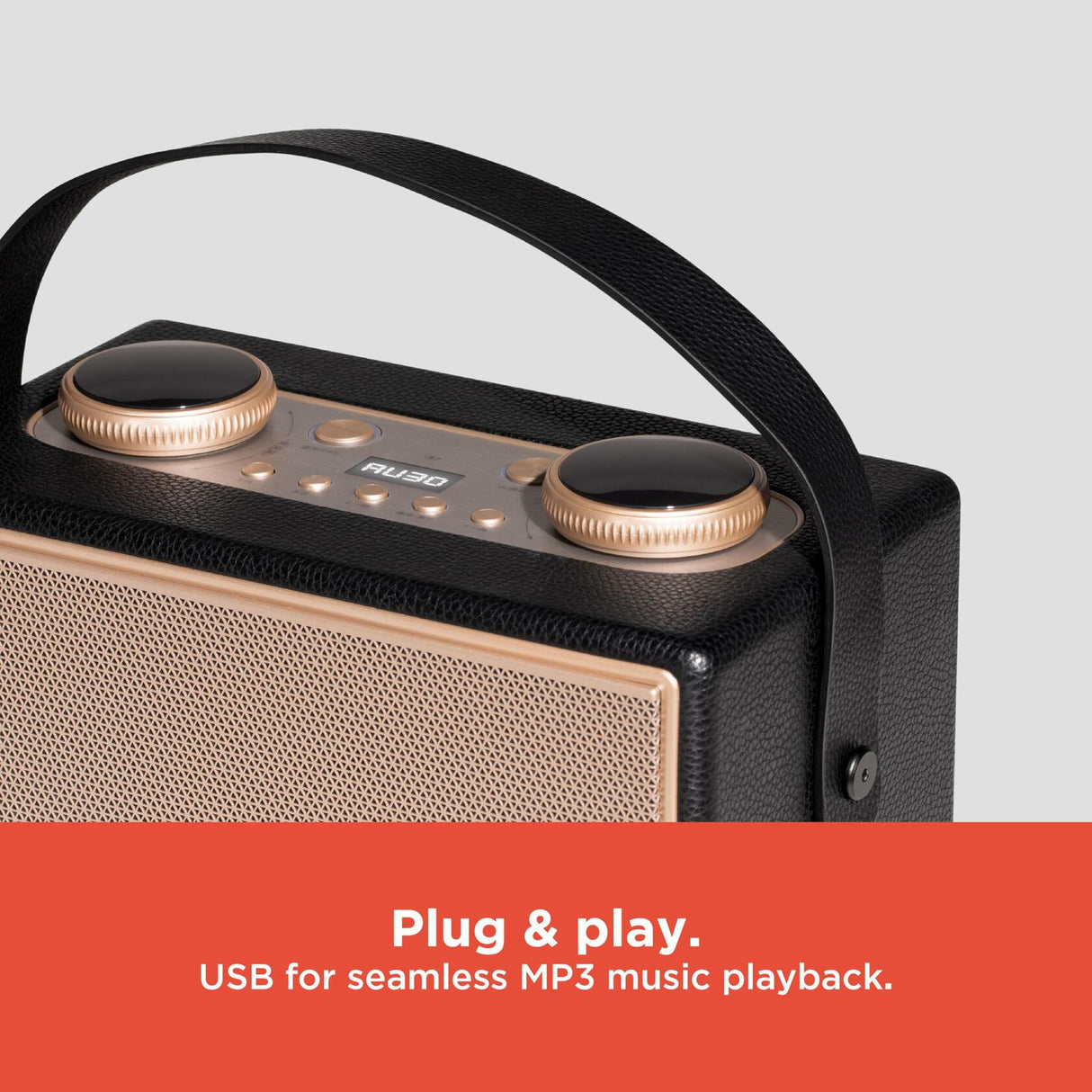 RadioShack Bluetooth Retro Speaker with Microphone Input 4001973