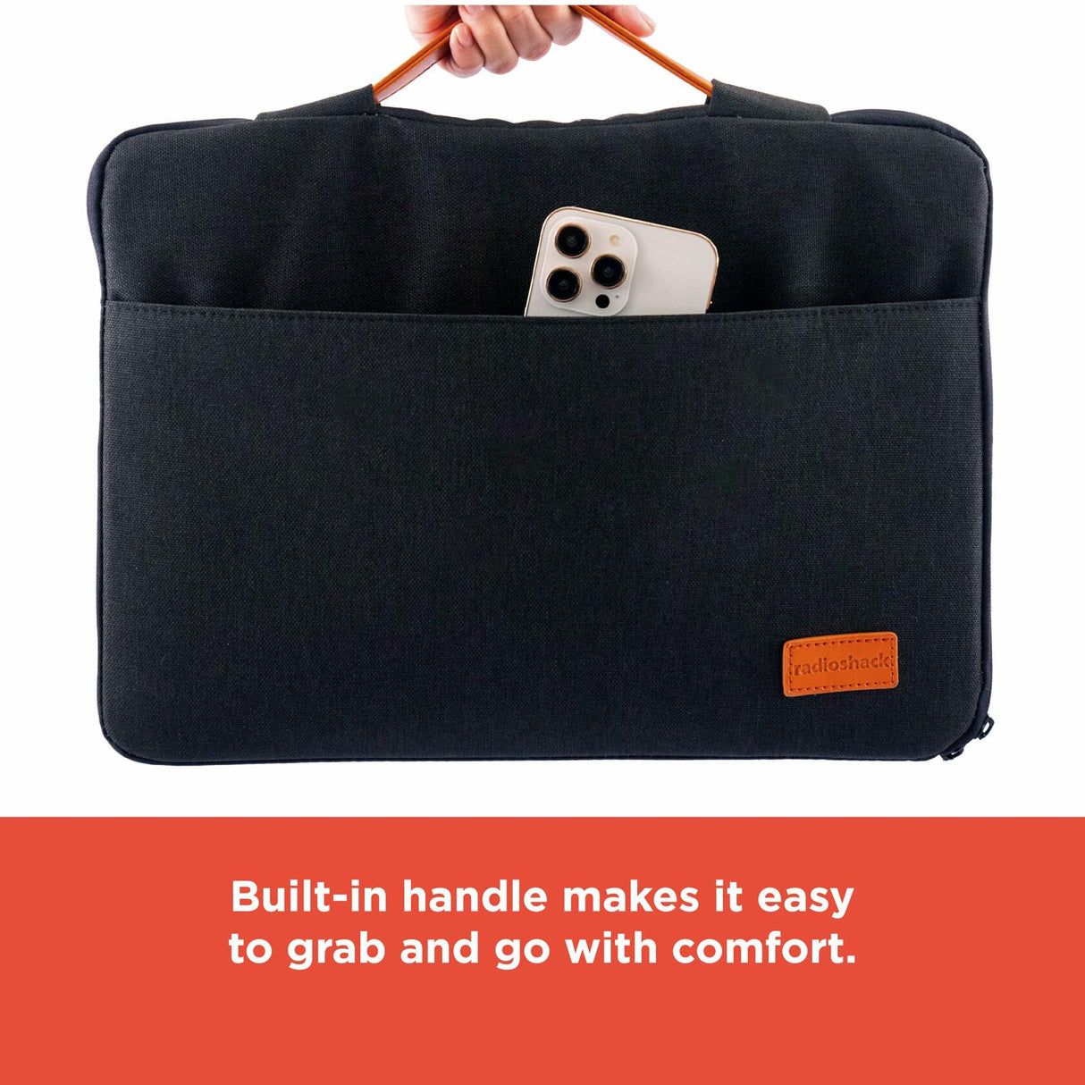 RadioShack 15.6" Laptop sleeve with handle 2605147