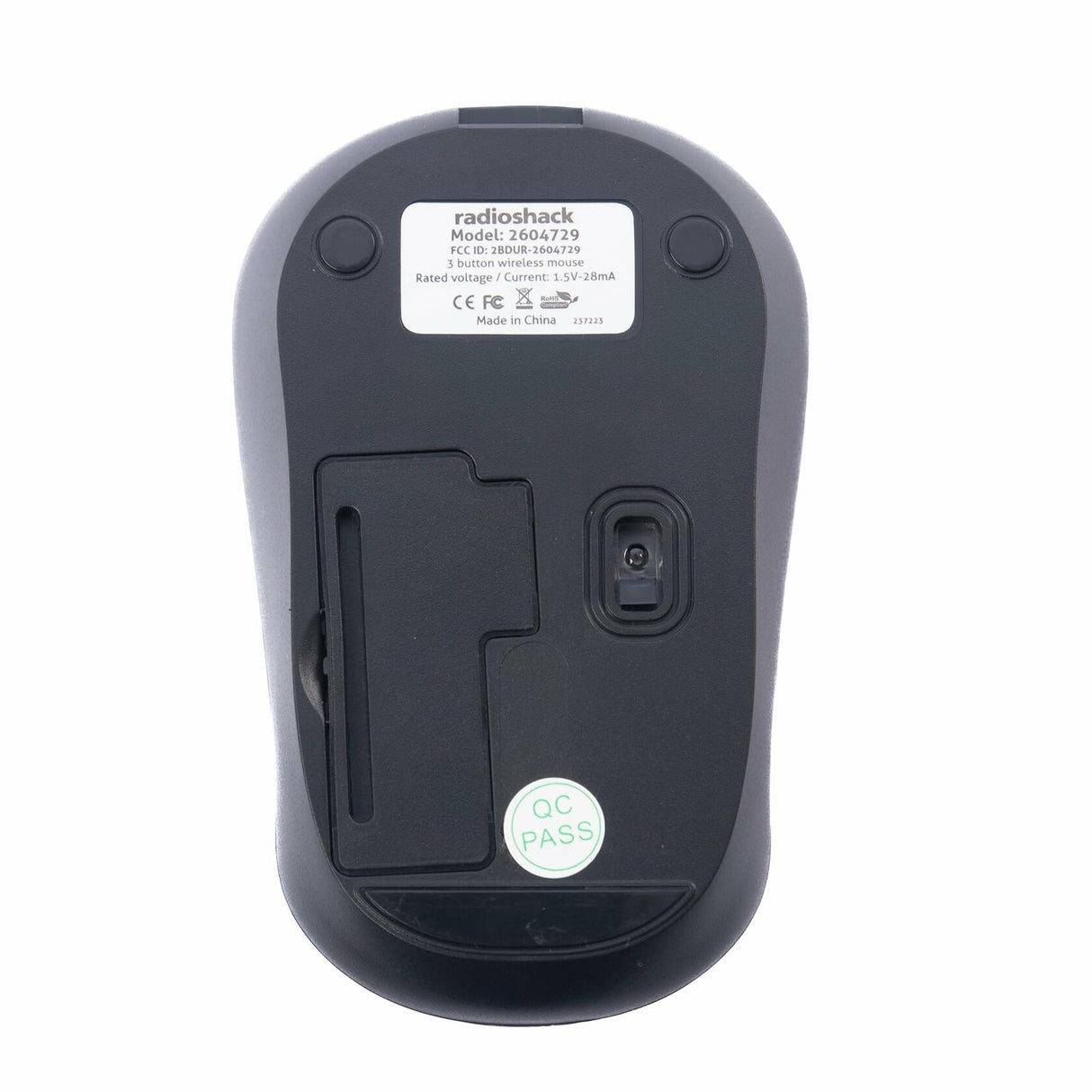 RadioShack Wireless 3 Button Mouse 2604729