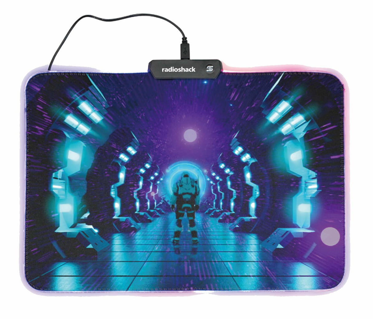 RadioShack Keyboard RGB Light Mouse and Mouse Pad Combo 2607062