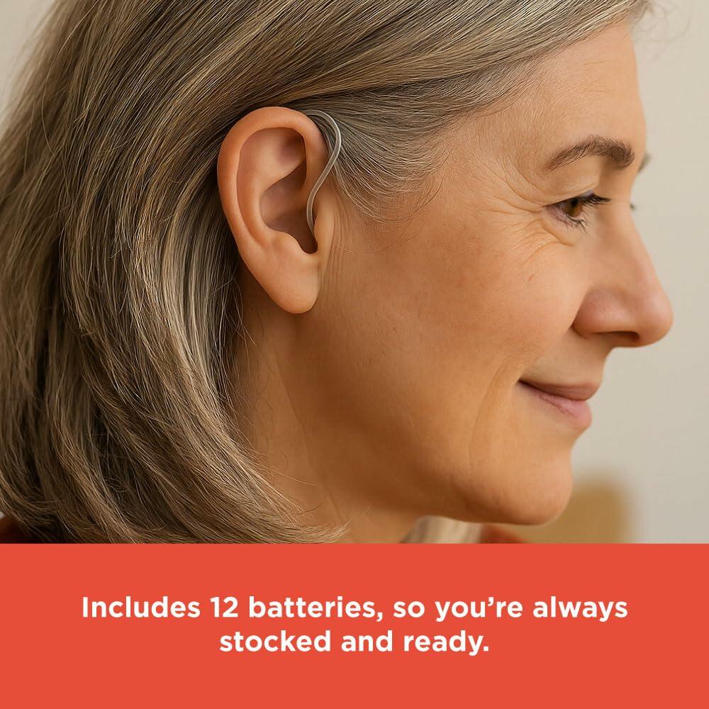 RadioShack Hearing Aid Battery, Size 10, 12 Pack, 2302521