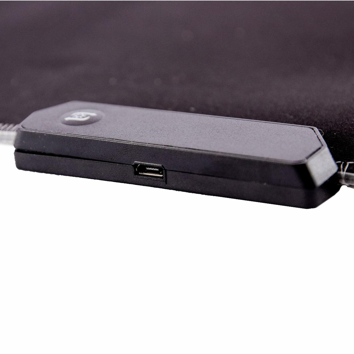 Radioshack LED gaming mouse pad with RS logo black 2607105 31.49 x 14.57 in