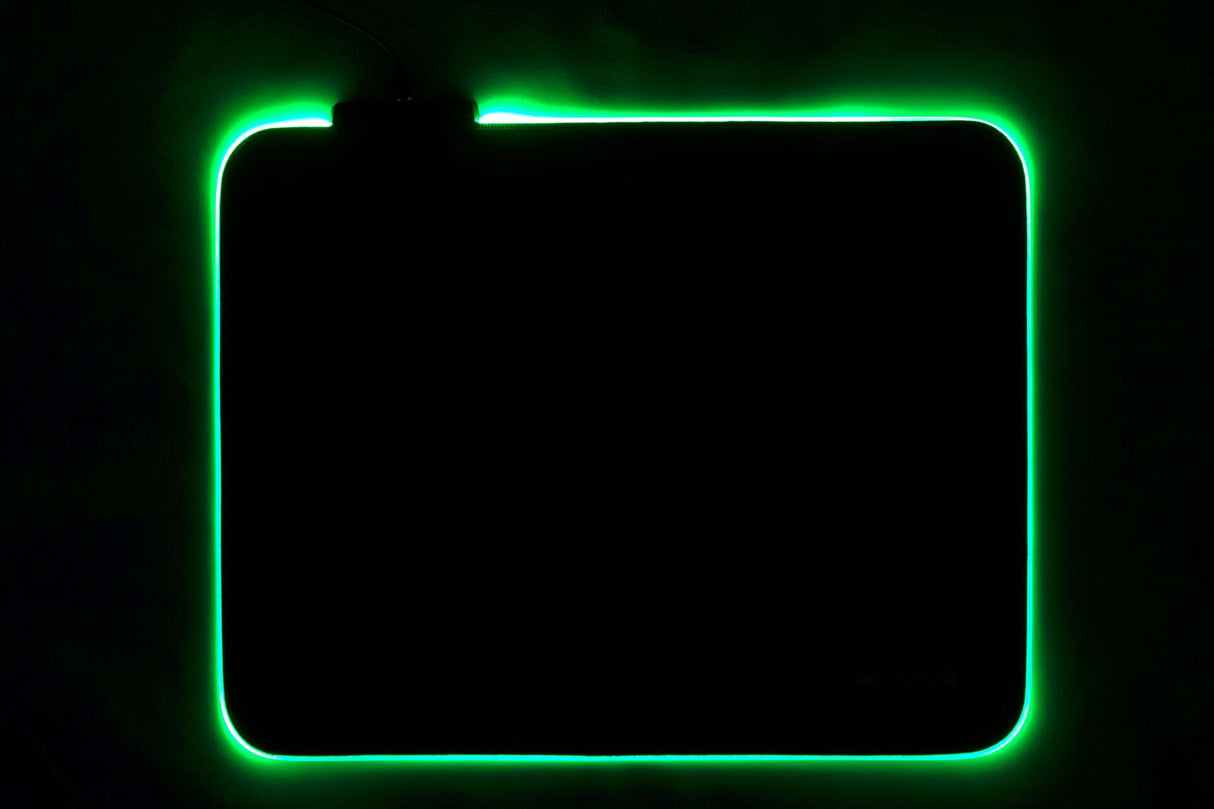 Radioshack LED gaming mouse pad with RS logo black 2607104