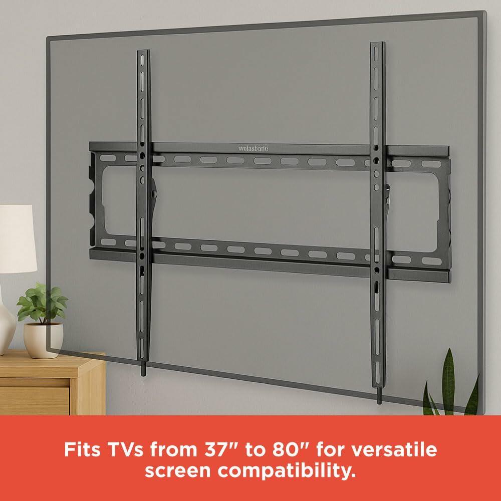 RadioShack TV Rack 1606022 37 to 80 Inches Black