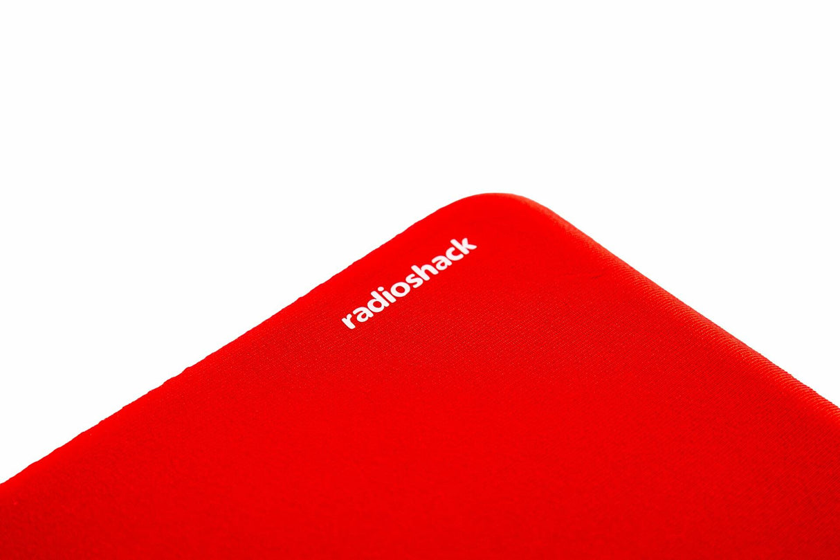 RadioShack Mouse Pad with Wrist Rest 2605085 Red