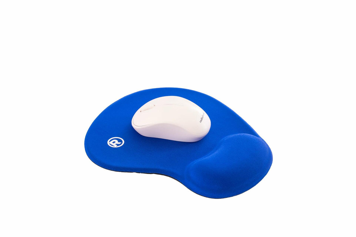 RadioShack Mouse pad with wrist rest 2605083 Blue