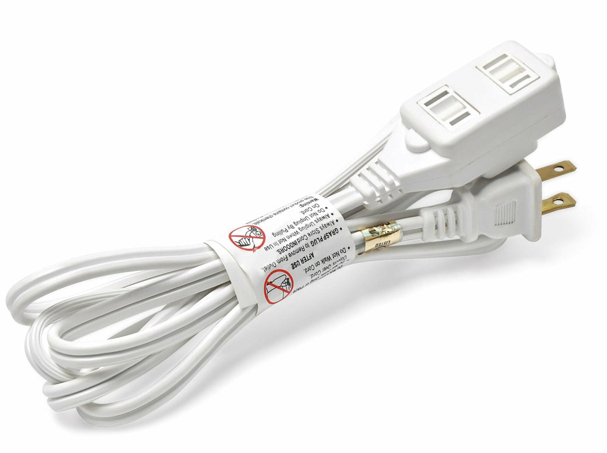 RadioShack White extension cord 6100808 6 ft