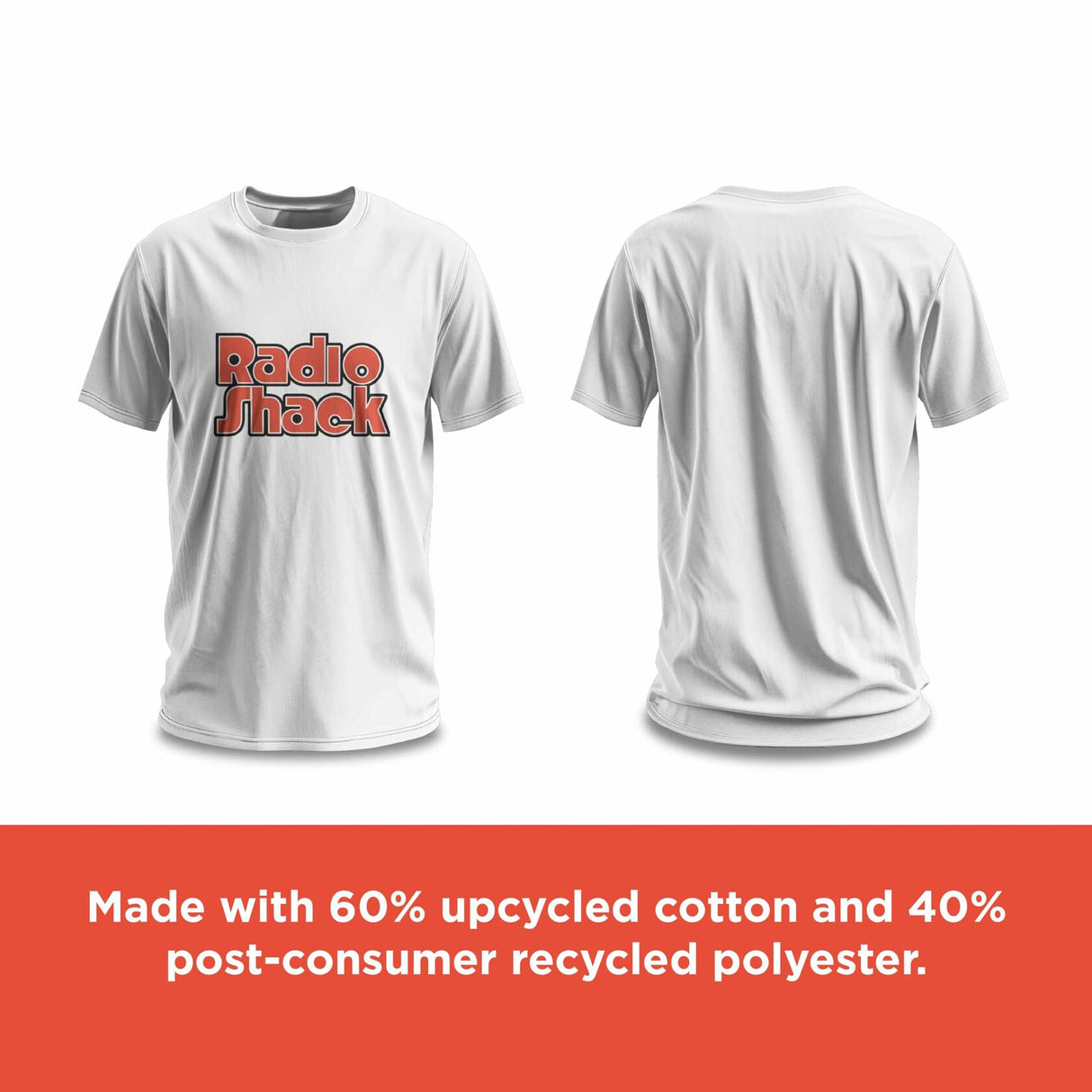 RadioShack Retro Logo T-Shirt - White - Size M