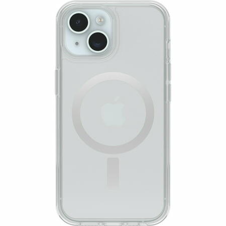 OtterBox - Symmetry Series Hard Shell for MagSafe for Apple iPhone 16e, Apple iPhone 15, Apple iPhone 14, and Apple iPhone 13 - Clear
