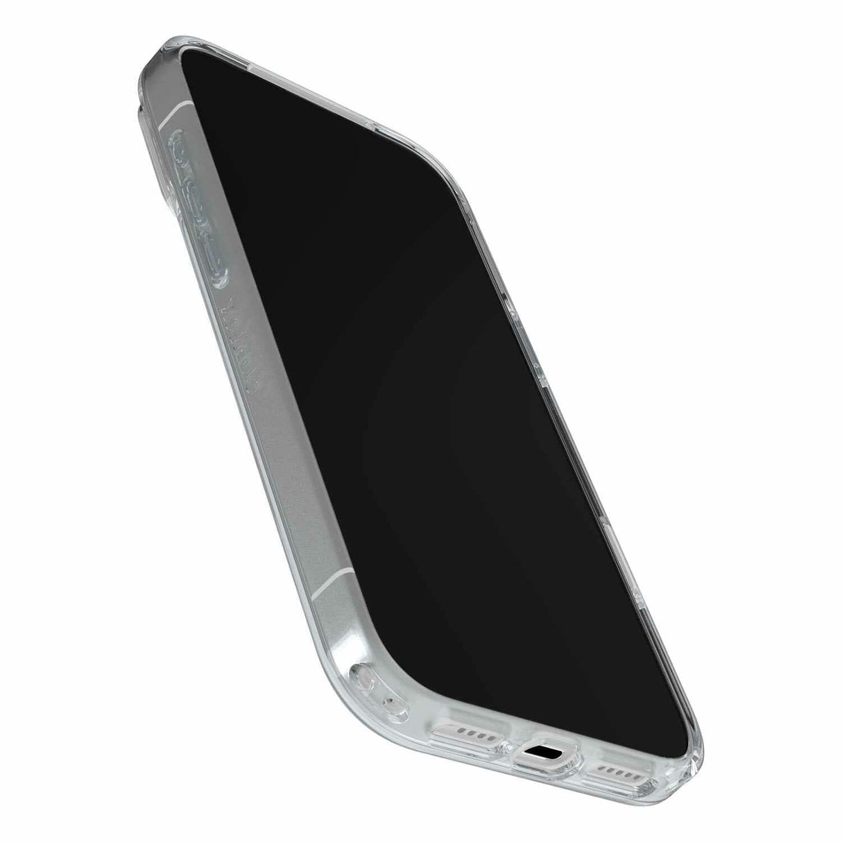 OtterBox Symmetry Clear compatlble with MagSafe Case w/Camera Control iPhone 17 Pro Max Clear with Blue Tint (Clear)