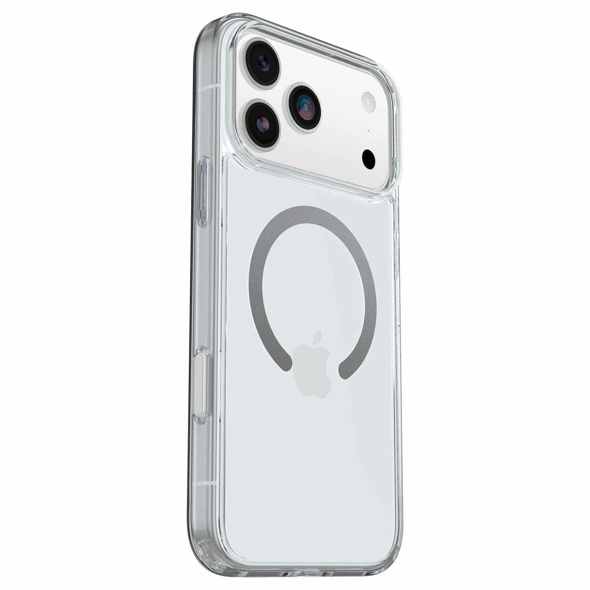 OtterBox Symmetry Clear compatlble with MagSafe Case w/Camera Control iPhone 17 Pro Max Clear with Blue Tint (Clear)