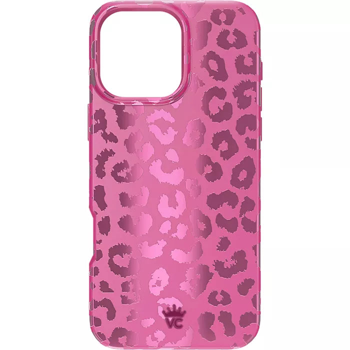 Velvet Caviar - Magsafe Case For Apple Iphone 16 Pro Max - Pink Ruby Leopard