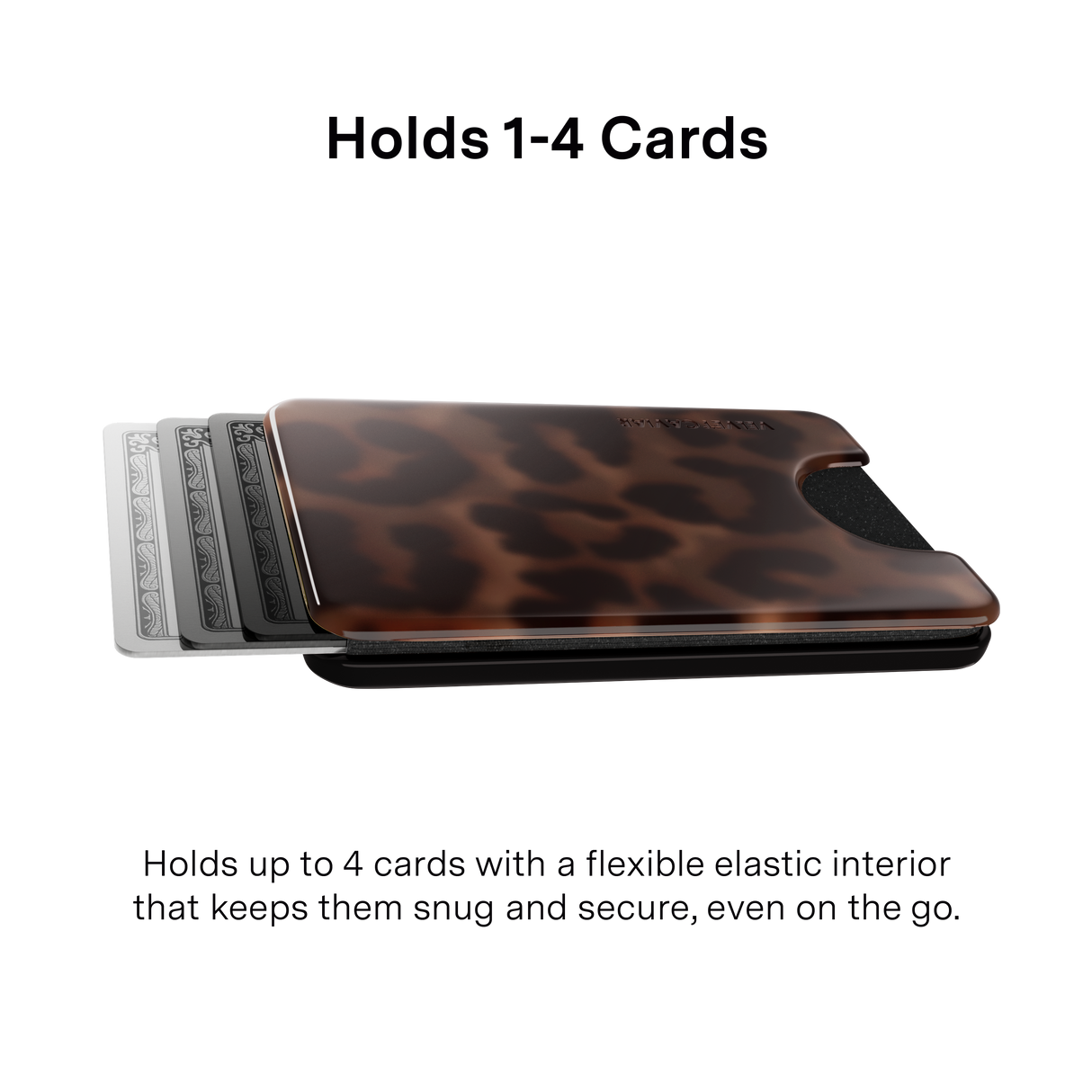 VELVET CAVIAR - Magnetic Phone Wallet- It Girl Leopard