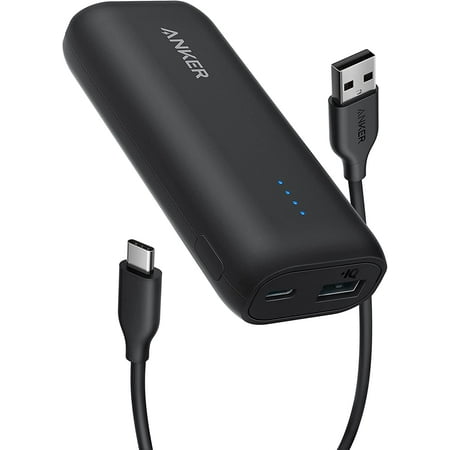 Anker - 321 Powercore Power Bank 5,000 Mah - Black